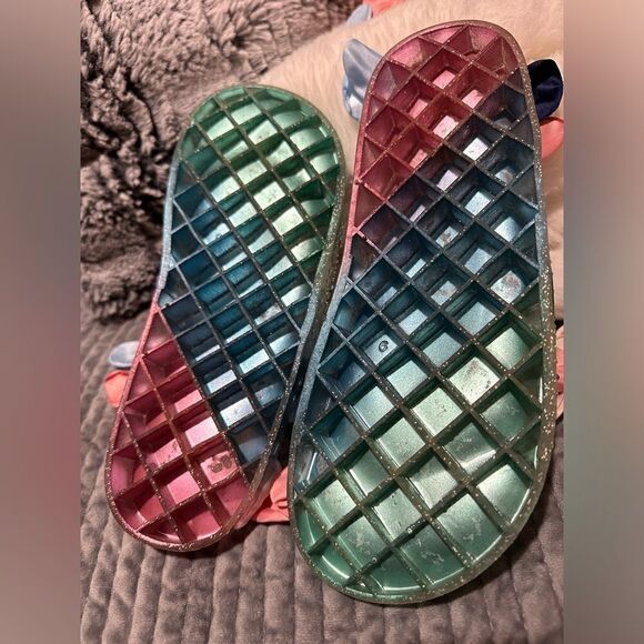 Mudd Claudia Clear Pool Slide Sandals women size:9 - Picture 13 of 17